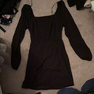 Elegant Black Women's Dress